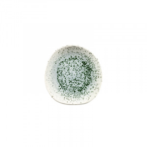 Тарелка мелкая "ВОЛНА" 18,6СМ, без борта, цвет Mineral Green, Studio Prints Mngrog71