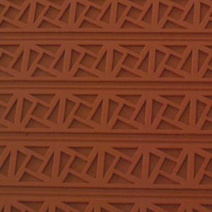 Коврик силиконовый рельефный "ГРЕЧЕСКИЙ квадрат" 60Х40СМ, H3См Relief 11
