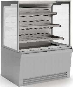 Витрина кондитерская Es system k Carina 06 Self открытая 1,4 серая