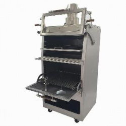 Купить гриль-печь bbqfire br-90d silver sd/ed – цена от завода, доставка до двери | RuOborudovanie.ru
