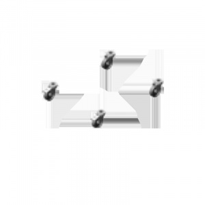 Комплект колес для шкафов Apach Chef Line Lo44400002001