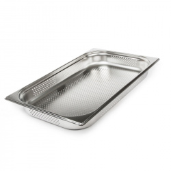 Купить гастроемкость luxstahl перфорированная gn 1/1 530х325х65 мм [811-2sp] – цена от завода, доставка до двери | RuOborudovanie.ru