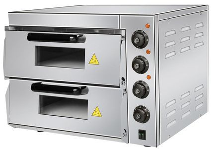 Печь для пиццы Hualian Machinery HEP-2ST (2 яруса)
