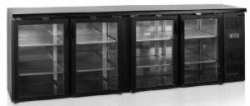 Купить шкаф холодильный со стеклом tefcold cbc410g барный черный – цена от завода, доставка до двери | RuOborudovanie.ru