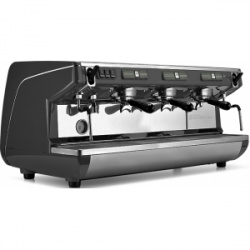 Кофемашина Appia Life 3gr S 220V black+high groups+econo 3 группы (выс) полуавтомат Nuova Simonelli