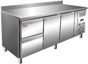 Стол холодильный Cooleq Gn3220Tn бортик 2 ящика+2 двери