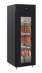 Шкаф для созревания мяса Polair Cs107 Salami Black со стеклом (салями)