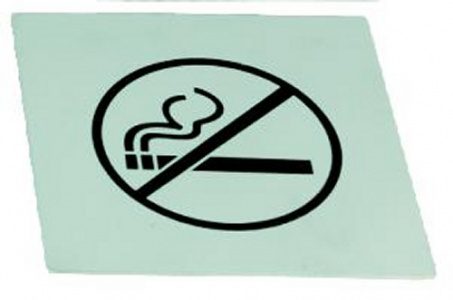 Табличка "No Smoking" S555