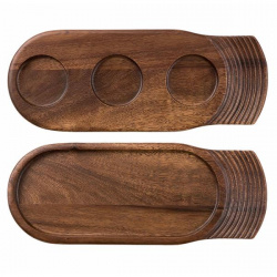 Блюдо сервировочное 35,5Х14СМ, двухстороннее, дерево, Igneous Wood Zcawigt21 – купить в RuOborudovanie.ru с доставкой до двери Купить блюдо сервировочное 35,5х14см, двухстороннее, дерево, igneous wood zcawigt21 – цена от завода, доставка до двери | RuOborudovanie.ru