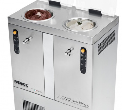 Фризер для твердого мороженого Nemox Gelato 5+5K TWIN i-Green (003B130250) 2 чаши по 3,2л