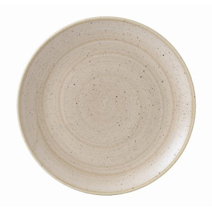 Тарелка мелкая 26СМ, без борта, Stonecast, цвет Nutmeg Cream Snmsev101
