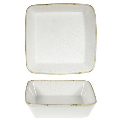 Купить форма для запекания 25х25см h6,2см 2,0л, stonecast hints, цвет barley white shwhsbd1 – цена от завода, доставка до двери | RuOborudovanie.ru