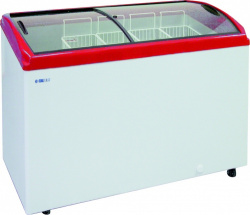 Ларь морозильный Cryspi (ITALFROST) CF300C ЛВН-300Г красный (4 корзины)