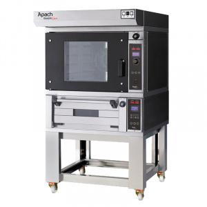 Печь конвекционная Apach K5Tlowhse DP+E2218PA с подом на подставке без направляющих