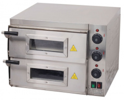 Купить печь подовая kocateq epc02s электрическая 2-камерная с подом 41*41 см – цена от завода, доставка до двери | RuOborudovanie.ru