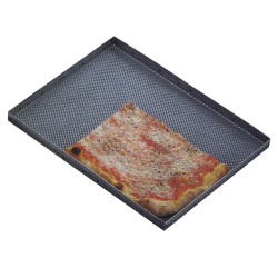 Противень Lilly Codroipo 582/40LC для пиццы 60х40см H2см, перфорированный, нерж.сталь