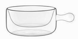Набор салатников Luigi Bormioli Thermic Glass 2ШТ H4,5См 160МЛ стекло 11639/01