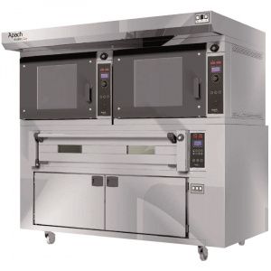 Печь конвекционная Apach 2K5P60P DP+E4L18Pa Dpbi-T с подом с расстойкой