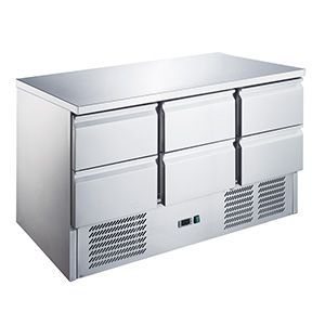 Стол с охлаждающим шкафом Hurakan HKN-Gnl3Tn-222
