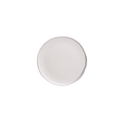 Тарелка мелкая 20СМ H1,5См, керамика, цвет Blanc, Reflets D'Argent 963593