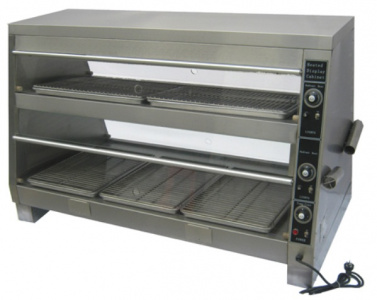 Витрина тепловая Kocateq DH 150 EW передаточная, 2-х ярусная, с подсветкой 