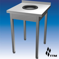 Стол производственный для сбора отходов ТТМ SSO1-060/7