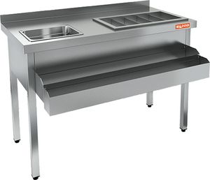 Барная станция Hicold НКС-12/6БК с бортом