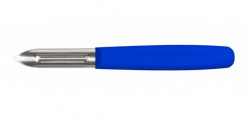 Овощечистка Icel 94600.9739000.060, 6см, нерж.сталь, ручка пластик,цвет синий