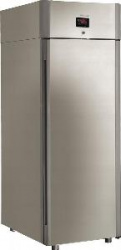 Шкаф морозильный с глухой дверью Polair CB107-Gm нержавеющий