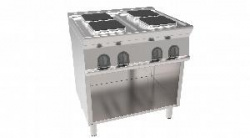 Купить плита 4 конфорочная 900 серии tecnoinox pc8fe9 316011 – цена от завода, доставка до двери | RuOborudovanie.ru