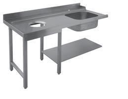 Стол для грязной посуды Apach 1500ММ 75447