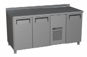 Стол холодильный T70 M3-1 9006-2 серый (3Gn/Nt полюс) борт