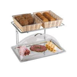 Этажерка 2-х ярусная 50Х34см H 37,5см (для корзин для хлеба Gn1/1), нерж.сталь 11555Aps – купить в RuOborudovanie.ru с доставкой до двери Купить этажерка 2-х ярусная 50х34см h 37,5см (для корзин для хлеба gn1/1), нерж.сталь 11555aps – цена от завода, доставка до двери | RuOborudovanie.ru