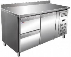Купить стол холодильный cooleq gn2220tn бортик 2 ящика+1 дверь – цена от завода, доставка до двери | RuOborudovanie.ru