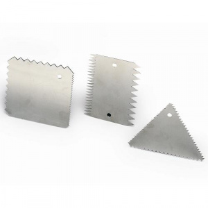 Набор скребков Martellato 10Х10СМ (3 шт.), Нерж.Сталь Inox 3