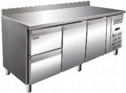 Купить стол холодильный cooleq gn3220tn бортик 2 ящика+2 двери – цена от завода, доставка до двери | RuOborudovanie.ru