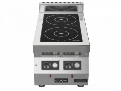 Плита индукционная Abat КИП-27Н-3,5 арт.71000019569 2-ух конфорочная 