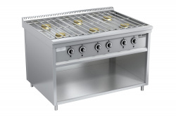 Купить плита газовая вулкан-heidebrenner прг-iiа-6м standart арт.823109 серия 900 – цена от завода, доставка до двери | RuOborudovanie.ru