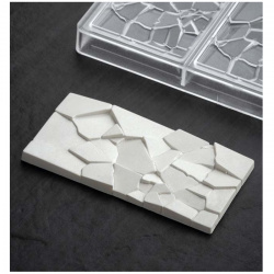 Купить форма для шок. "chocolate bar crush" 155х77мм h10мм, 100гр, 3 ячейки, п/к pc5002 – цена от завода, доставка до двери | RuOborudovanie.ru