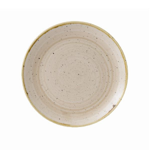 Тарелка мелкая 21,7СМ, без борта, Stonecast, цвет Nutmeg Cream Snmsevp81