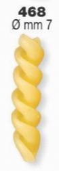 Форма La monferrina для P.Nuova №468 бронза спираль Fusilli 7 ММ
