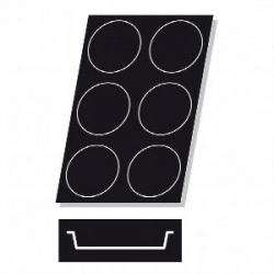 Форма силиконовая круг 6 порций 60Х40СМ Paderno 47740-72