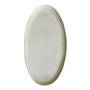 Блюдо овальное 55Х27,5СМ, керамика, цвет Perle, Plume 962276