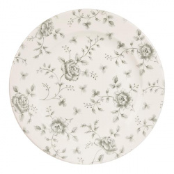 Купить тарелка мелкая 27,6см vintage prints, цвет grey rose chintz rcgvp581 – цена от завода, доставка до двери | RuOborudovanie.ru