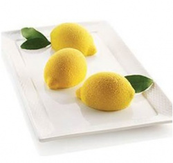 Форма силиконовая лимон серая 85Х59ММ, H42Мм, 6Х106МЛ Limone