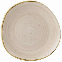 Тарелка мелкая "ВОЛНА" 28,6СМ, без борта, Stonecast, цвет Nutmeg Cream Snmsog111 – купить в RuOborudovanie.ru с доставкой до двери Купить тарелка мелкая "волна" 28,6см, без борта, stonecast, цвет nutmeg cream snmsog111 – цена от завода, доставка до двери | RuOborudovanie.ru