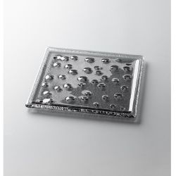 Поднос сервировочный сервировочный 11х11см, с фактурой, стекло, серия Pebble, цвет серый Pb-P-Xs-Gr – купить в RuOborudovanie.ru с доставкой до двери Купить поднос сервировочный сервировочный 11х11см, с фактурой, стекло, серия pebble, цвет серый pb-p-xs-gr – цена от завода, доставка до двери | RuOborudovanie.ru
