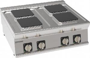 Плита 4 конфорочная 740 серии Tecnoinox Pcs8E7 716006
