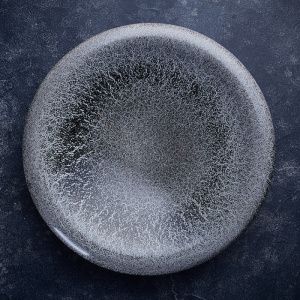Тарелка объемная 24СМ, серия Stone, цвет Onyx St_24_Об_On