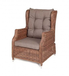 Кресло Форио раскладное плетеное, цвет коричневый